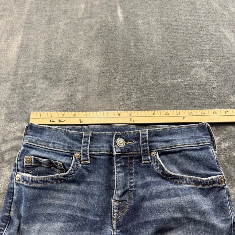 True‎ Religion Rocco Relaxed Skinny Jeans Mens 30 Blue Denim Pants Stretch